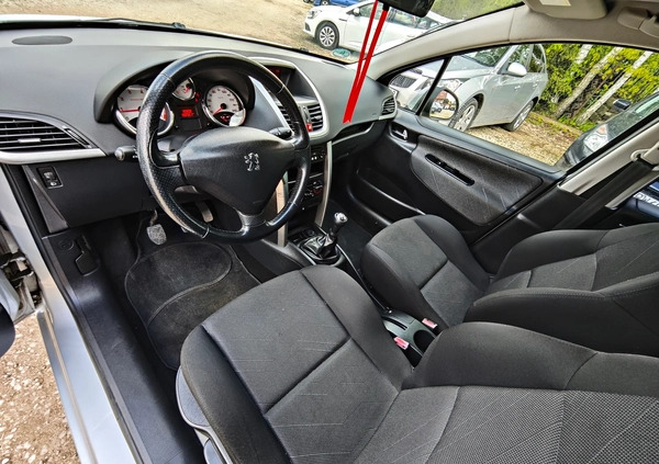 Peugeot 207 cena 13950 przebieg: 122000, rok produkcji 2009 z Nowy Targ małe 466